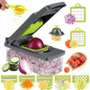 16pcs/Set Vegetable and Fruit Slicer Dicer Multifunctional - KitchenTouch