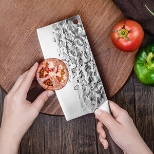 Japanese Stainless Steel Chef Knife – Dual-Purpose Cleaver & Slicer