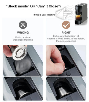 Reusable Stainless Steel Nespresso Capsule – Refillable Coffee Pod