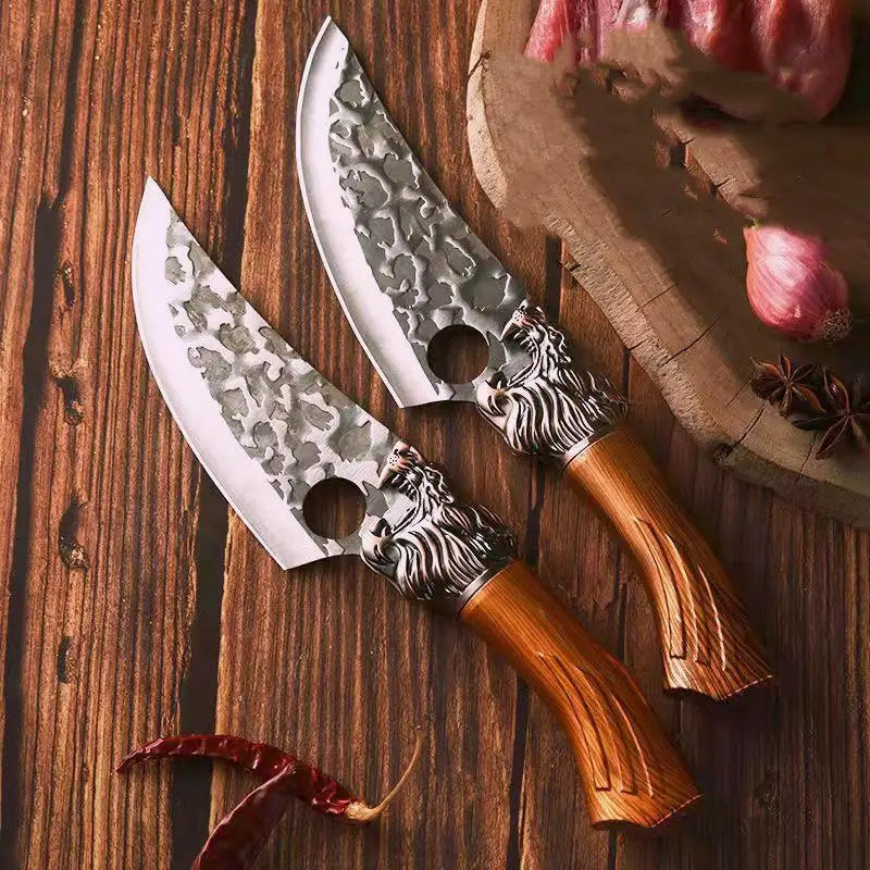 Stainless Steel Kitchen Knife Set – Multi-Functional Chef & Butcher Knives