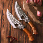 Stainless Steel Kitchen Knife Set – Multi-Functional Chef & Butcher Knives