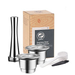 Reusable Stainless Steel Nespresso Capsule – Refillable Coffee Pod