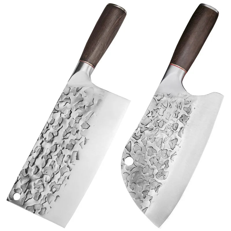 Japanese Stainless Steel Chef Knife – Dual-Purpose Cleaver & Slicer