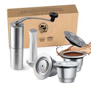 Reusable Stainless Steel Nespresso Capsule – Refillable Coffee Pod