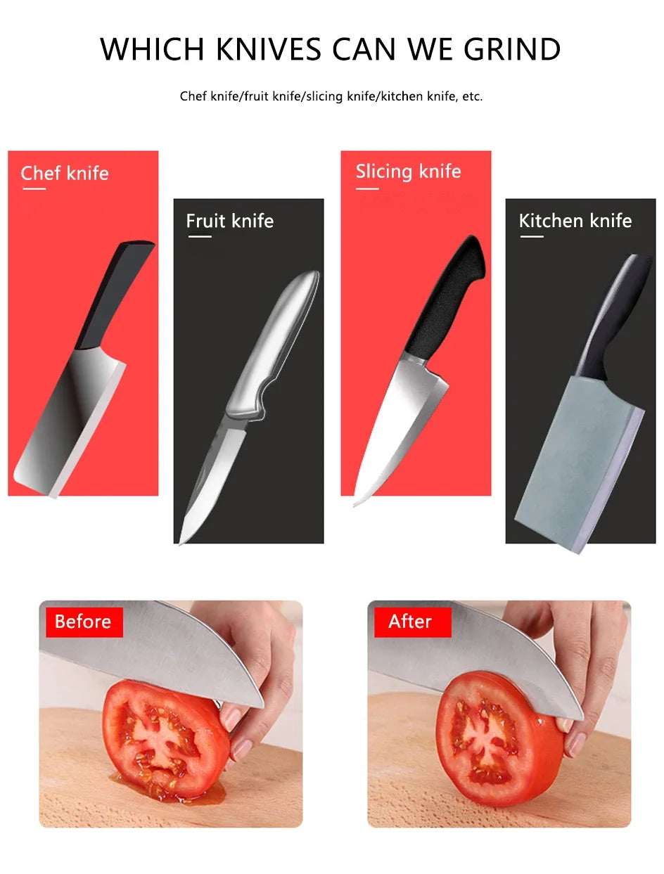 Professional Knife Sharpener Tool Easy And Safe To Use