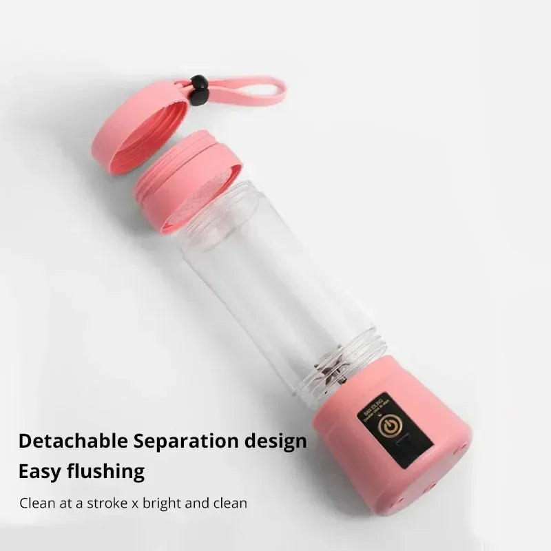 Portable Electric Juicer Blender – USB Rechargeable Smoothie Maker
