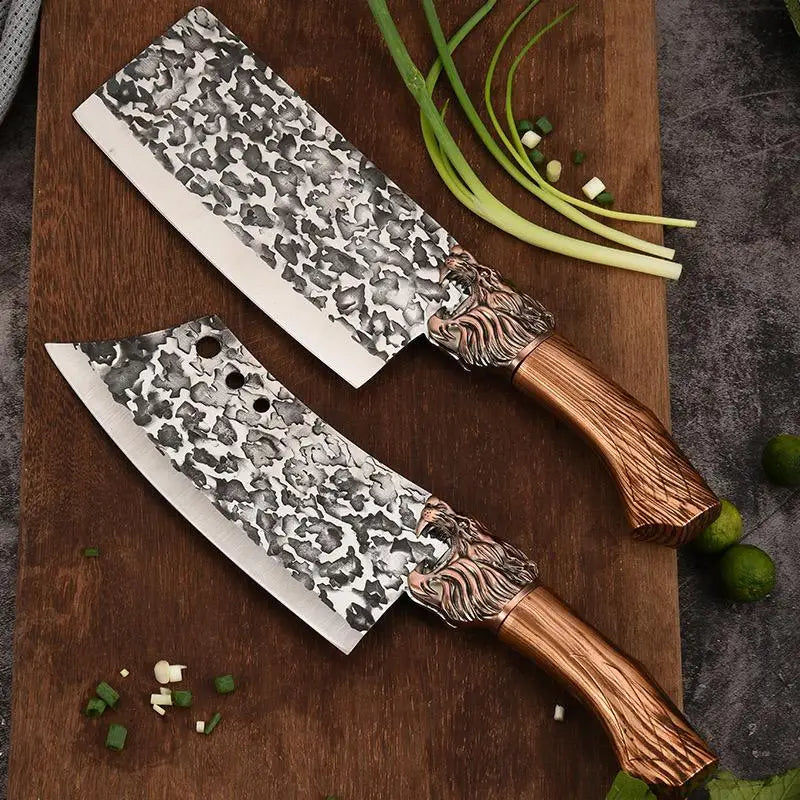 Stainless Steel Kitchen Knife Set – Multi-Functional Chef & Butcher Knives