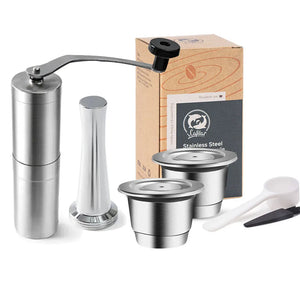 Reusable Stainless Steel Nespresso Capsule – Refillable Coffee Pod