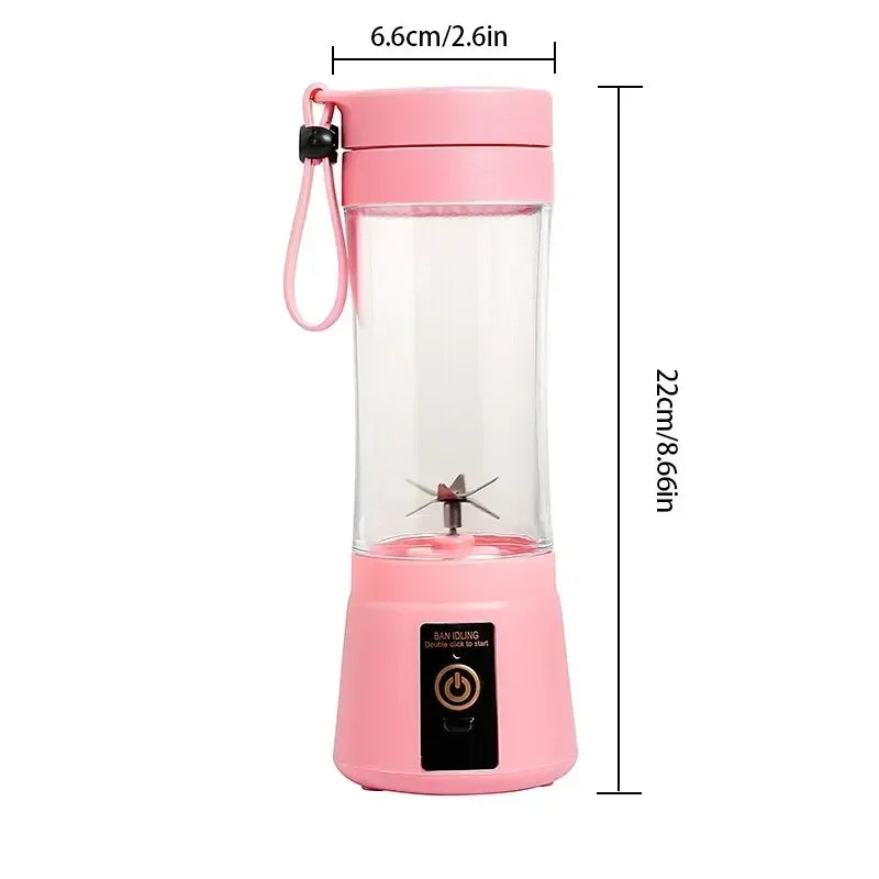 Portable Electric Juicer Blender – USB Rechargeable Smoothie Maker