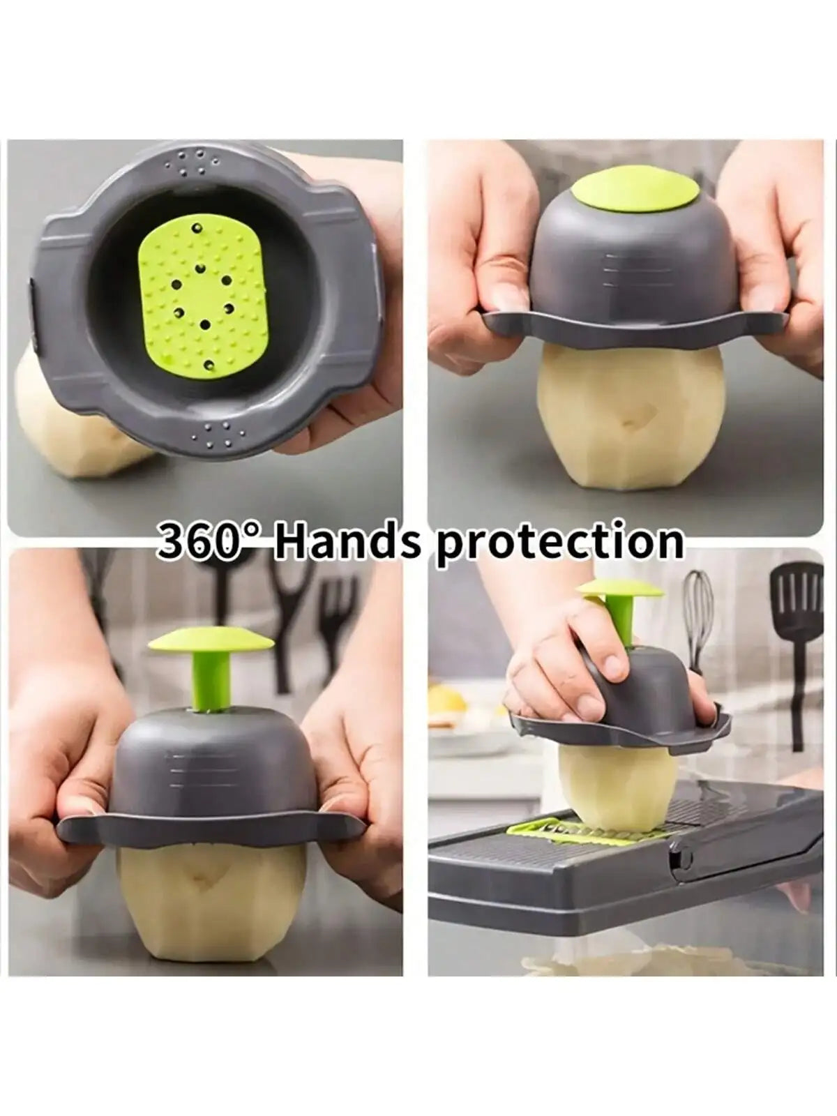 16pcs/Set Vegetable and Fruit Slicer Dicer Multifunctional - KitchenTouch