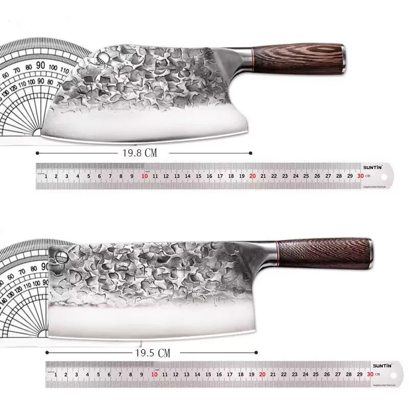 Japanese Stainless Steel Chef Knife – Dual-Purpose Cleaver & Slicer