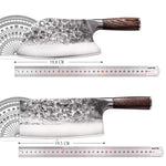 Japanese Stainless Steel Chef Knife – Dual-Purpose Cleaver & Slicer