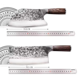 Japanese Stainless Steel Chef Knife – Dual-Purpose Cleaver & Slicer