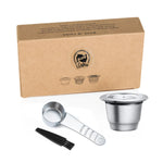 Reusable Stainless Steel Nespresso Capsule – Refillable Coffee Pod