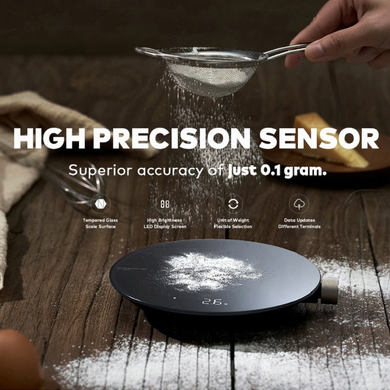 HOTO Smart Kitchen Scale, Bluetooth APP Electronic Scale - KitchenTouch