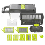 Vegetable Fruit Slicer Grater Cutter Peeler Multifunctional - KitchenTouch