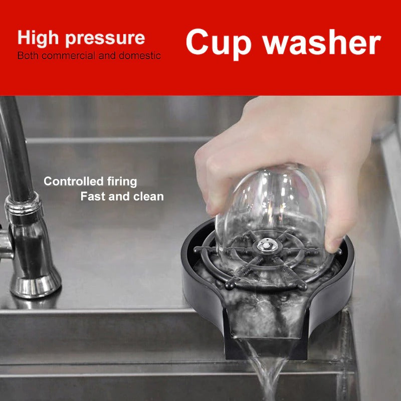 Quick Glass Rinser - KitchenTouch