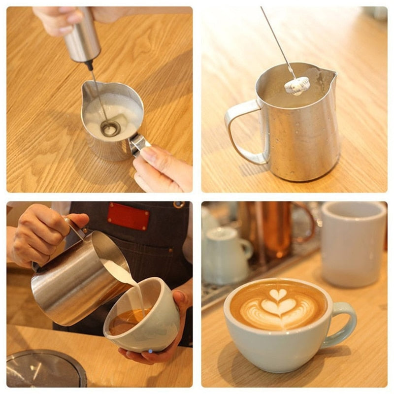Electric Milk Frother - KitchenTouch